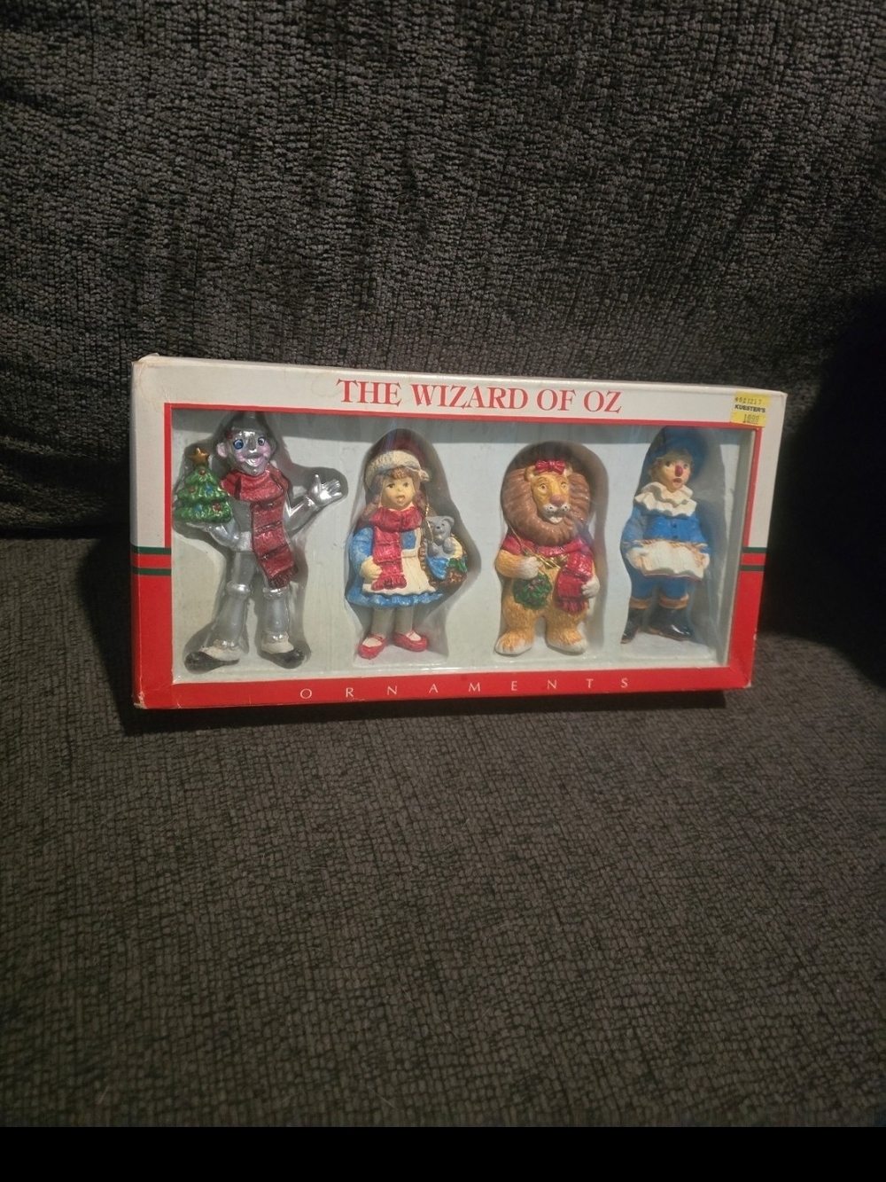 The Wizard of Oz Christmas Ornaments - Set of 4